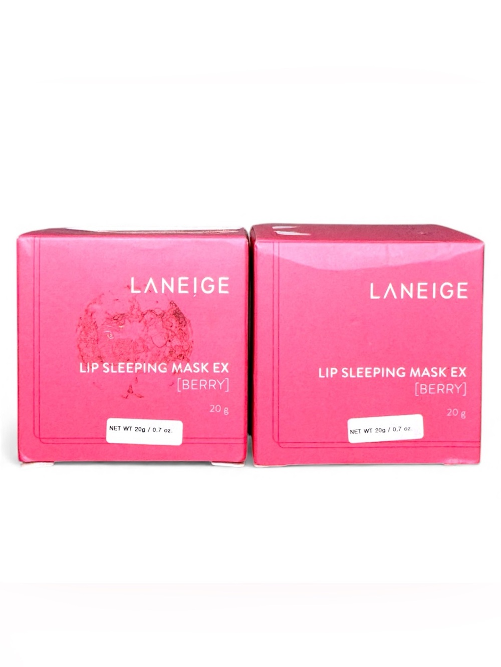 Laneige Lip Sleeping Mask Berry X 2 New In Boxes